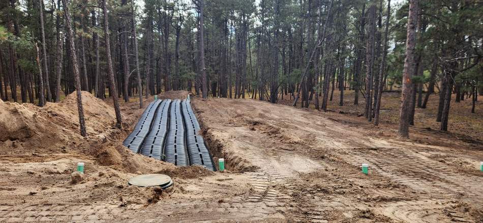 Septic system install and repair by Freedom Ranch Excavating in Peyton, Colorado