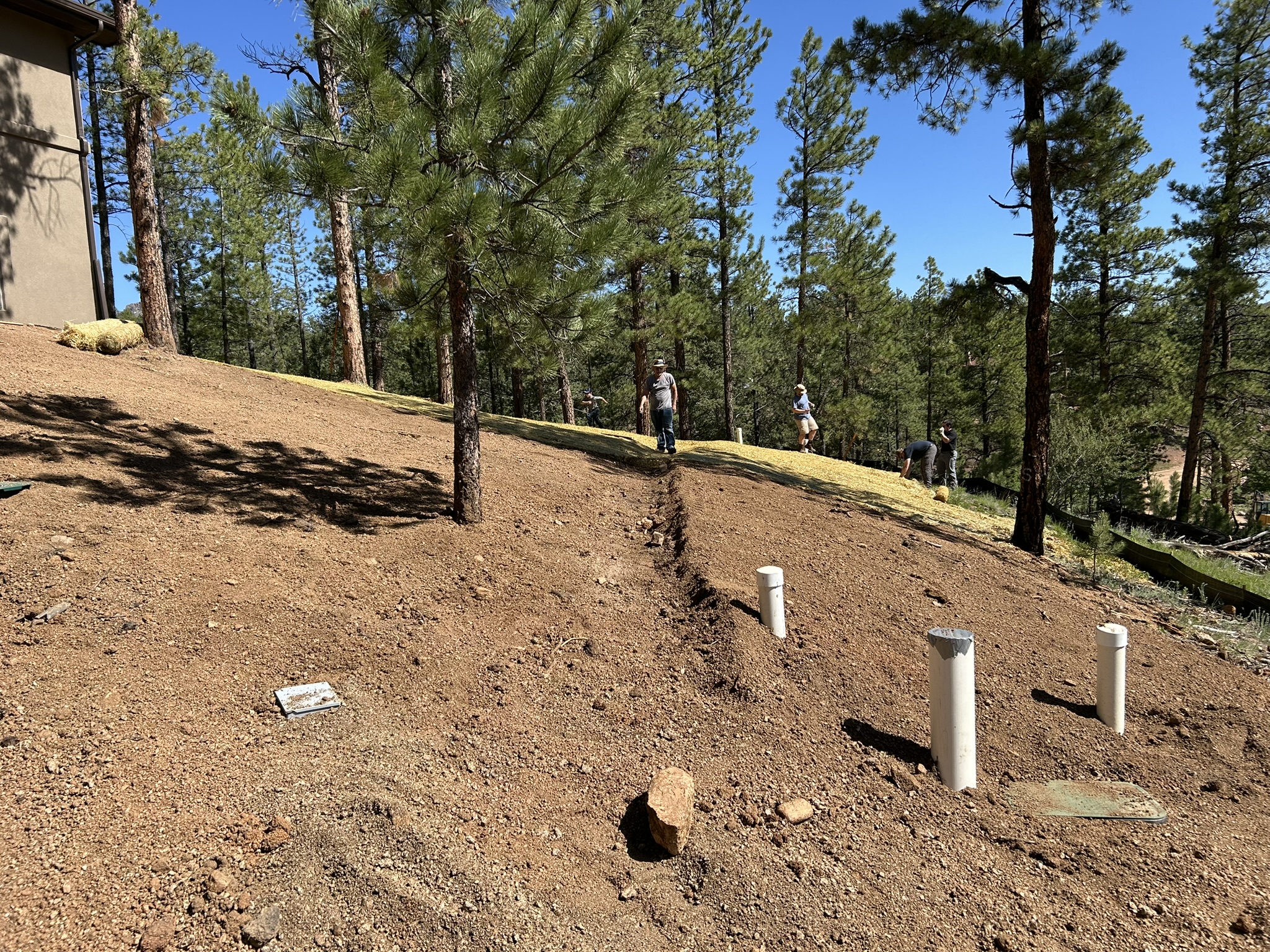 Septic system install and repair by Freedom Ranch Excavating in Peyton, Colorado