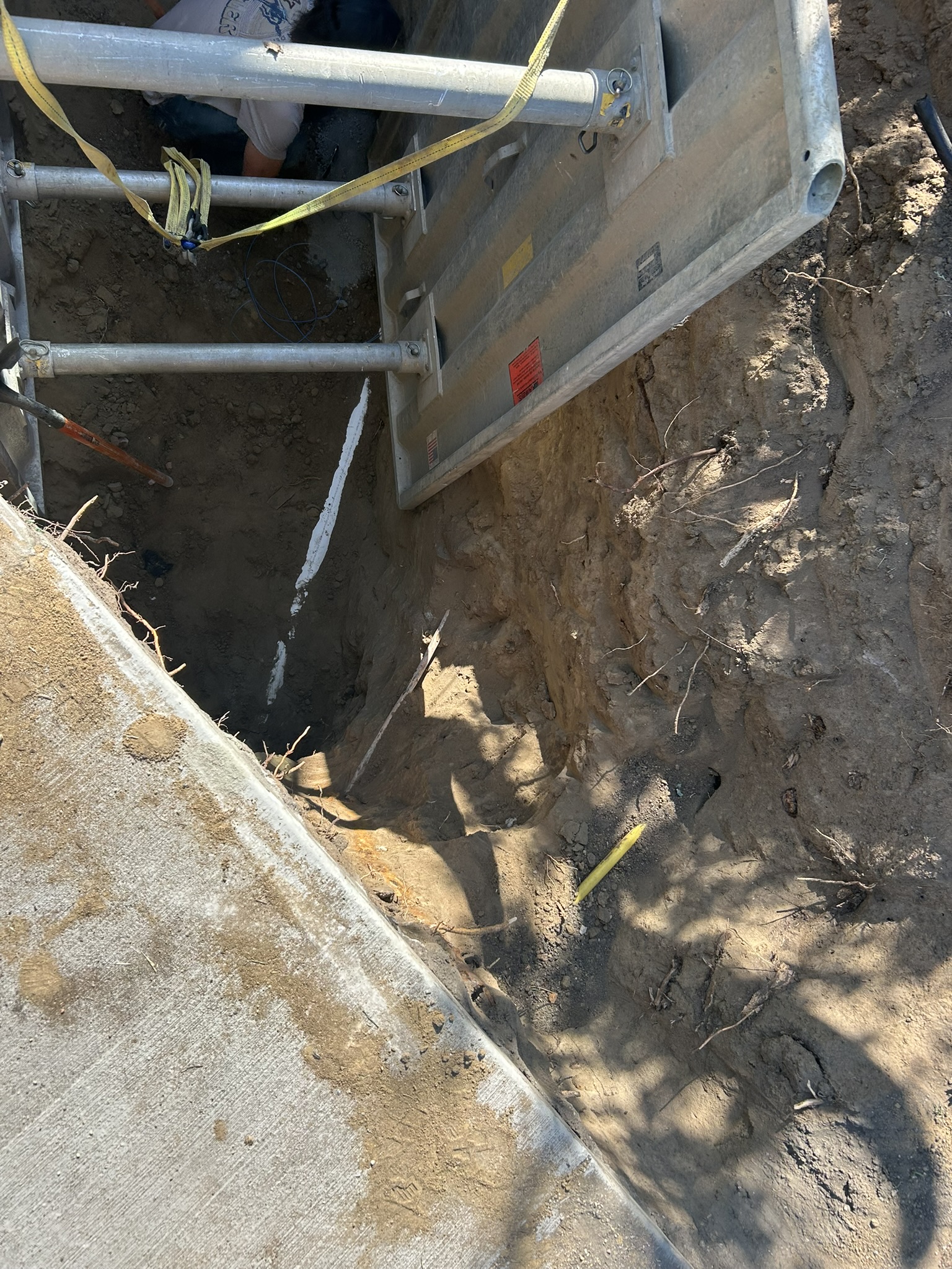 Basement dig and foundation excavation by Freedom Ranch Excavating in Peyton, Colorado