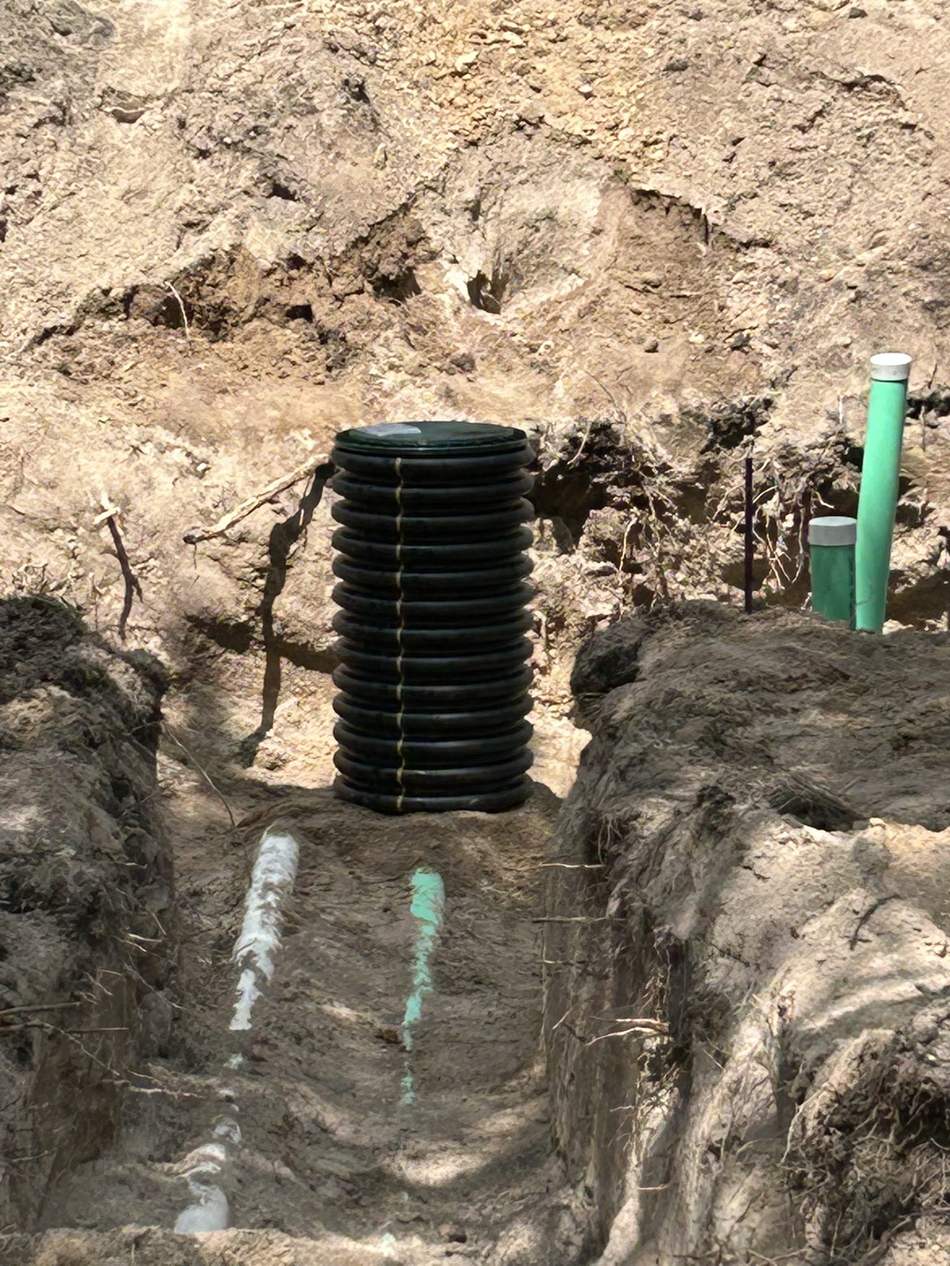 Septic system install and repair by Freedom Ranch Excavating in Peyton, Colorado