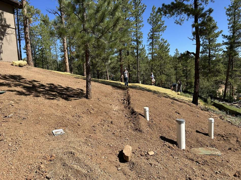 Septic system install and repair by Freedom Ranch Excavating in Peyton, Colorado