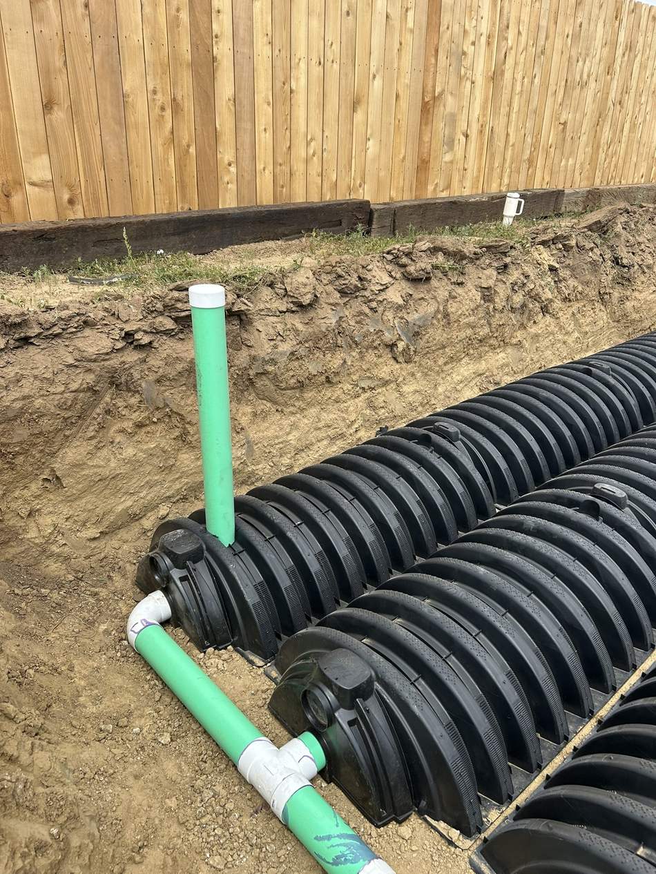 Septic system install and repair by Freedom Ranch Excavating in Peyton, Colorado