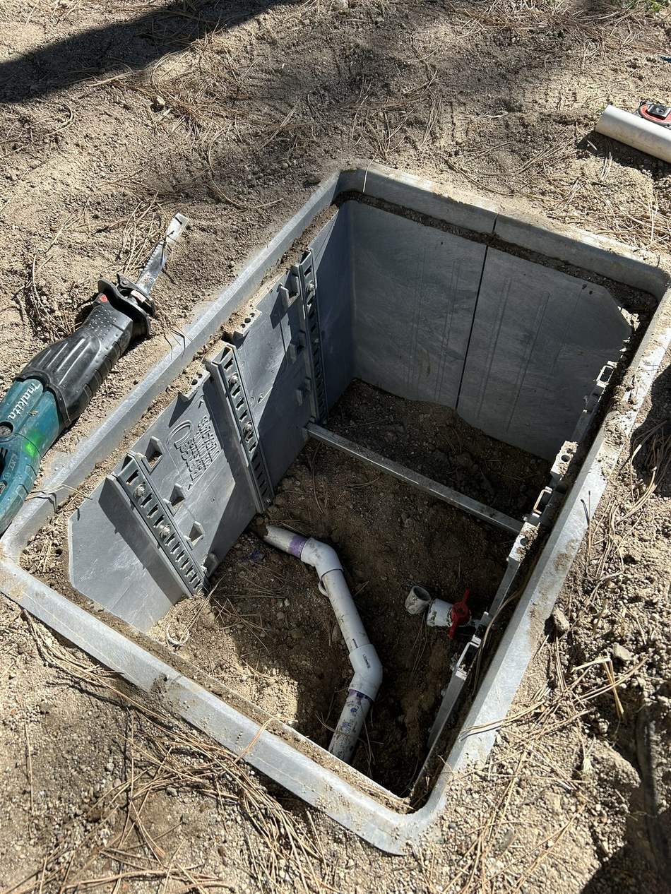 Septic system install and repair by Freedom Ranch Excavating in Peyton, Colorado