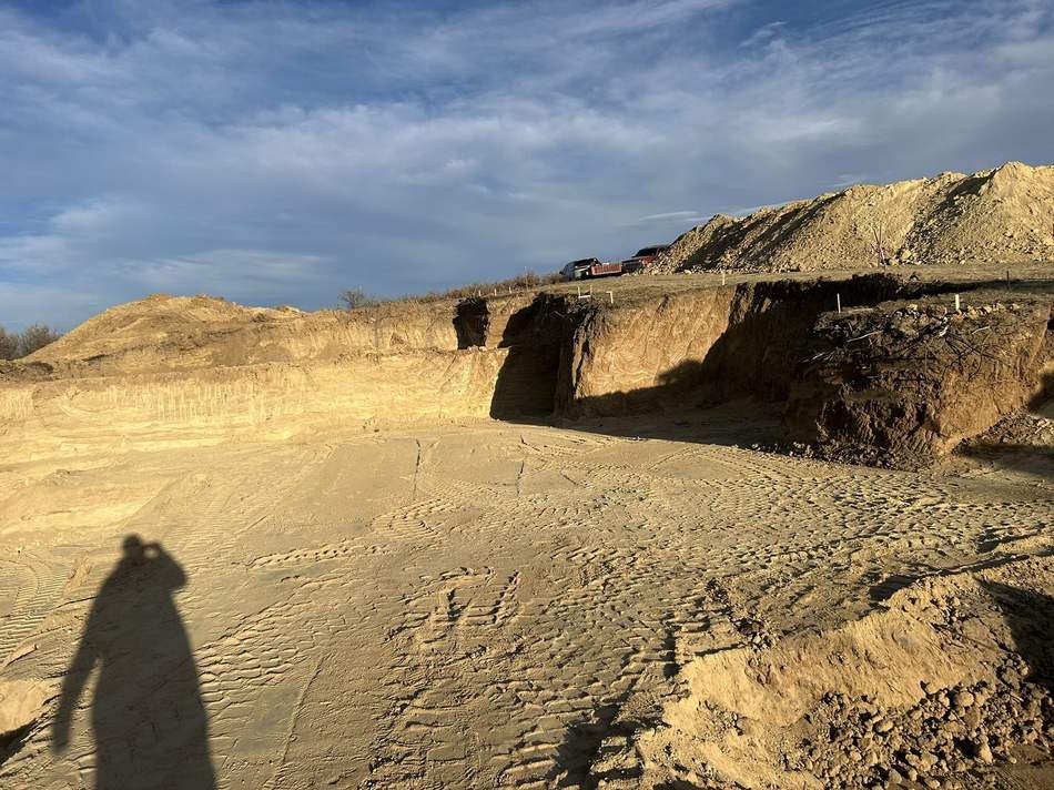 Basement dig and foundation excavation by Freedom Ranch Excavating in Peyton, Colorado